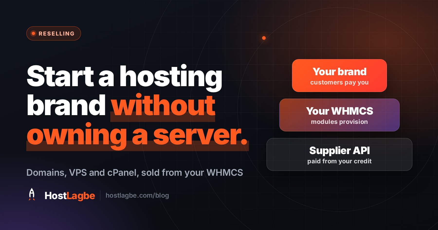 Starting a hosting business in Bangladesh as a reseller